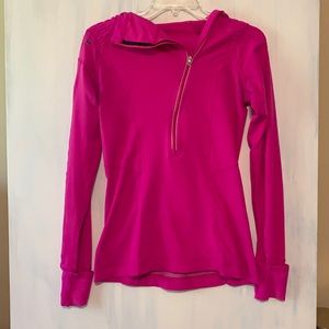Lululemon jacket. Lightweight jacket with hood. Half zip pullover.